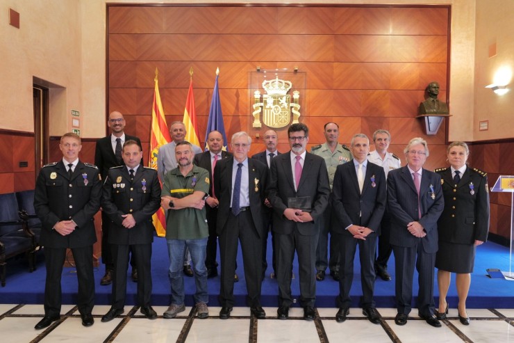 Nueve entidades o personas han sido galardonadas./ Delegación del Gobierno en Aragón
