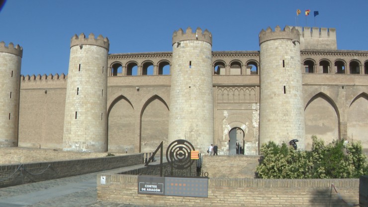 Palacio de la Aljafería, sede de las Cortes de Aragón. / CARTV