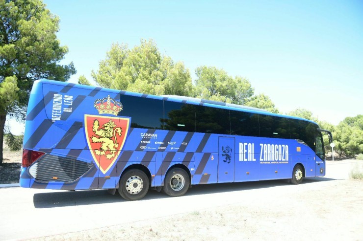Nuevo autobús del Real Zaragoza.