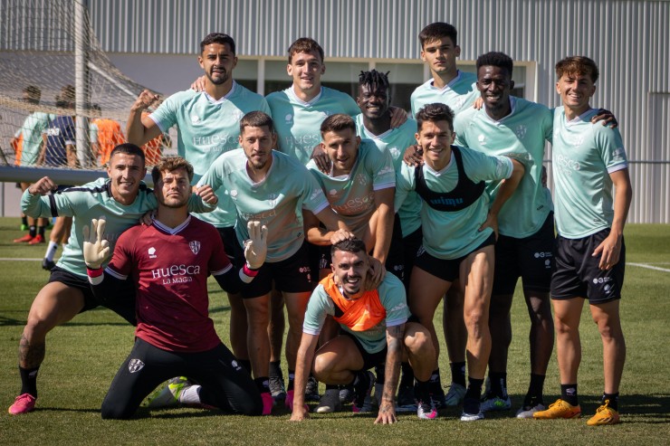 La SD Huesca quiere despejar las dudas veraniegas con buen inicio de temporada. Foto: SD Huesca