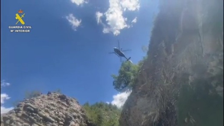 Helicóptero de rescate del GREIM de la Guardia Civil. /Archivo