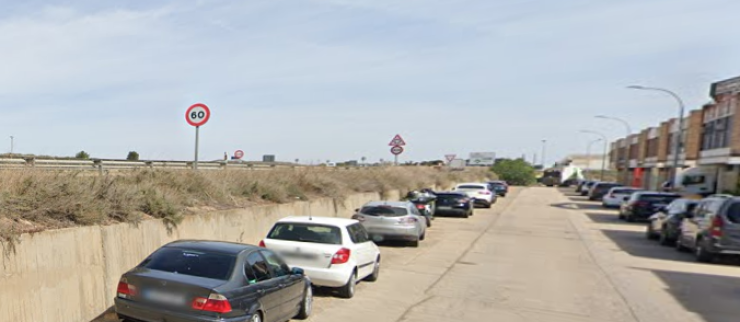 Polígono Agrinasa, en Cadrete, donde se ha producido el accidente. / Google Maps
