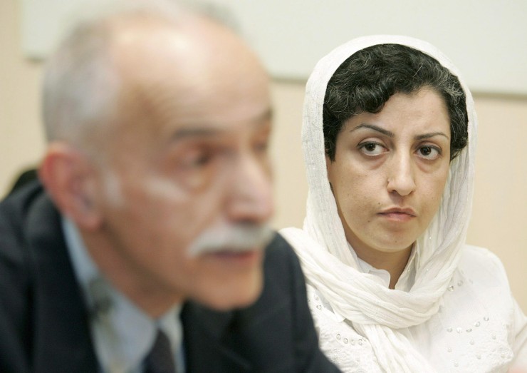 Narges Mohammadi, Premio Nobel de la Paz 2023. / EFE. Magali Girardin