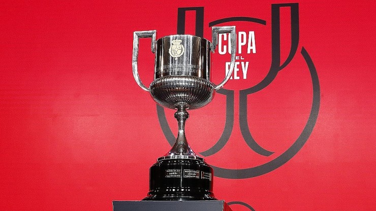 Trofeo de la Copa del Rey de fútbol. Foto: RFEF.