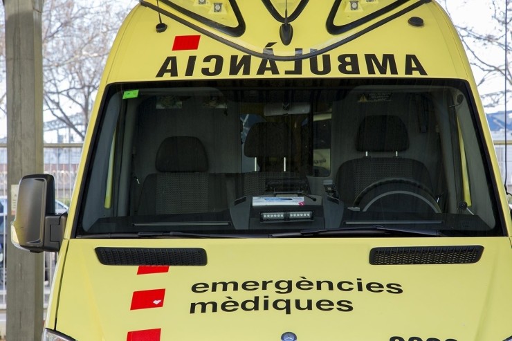 Ambulancia del Sistema de Emergencias Médicas (SEM). / SEM.