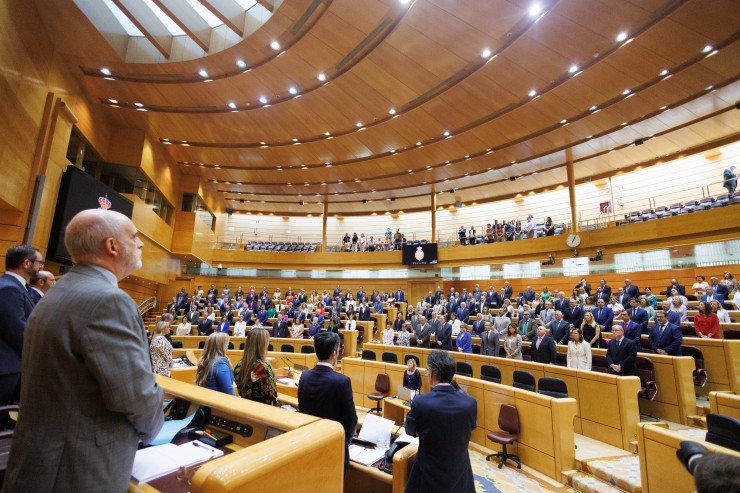 El Senado ha celebrado este martes una sesión plenaria donde se han debatido diferentes iniciativas. / Europa Press