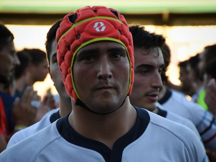 Javi Abadía, jugador del Fénix. Foto: Fénix Club de Rugby