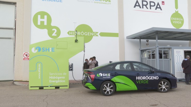 ARPA abrirá la primera hidrogenera pública de Aragón.