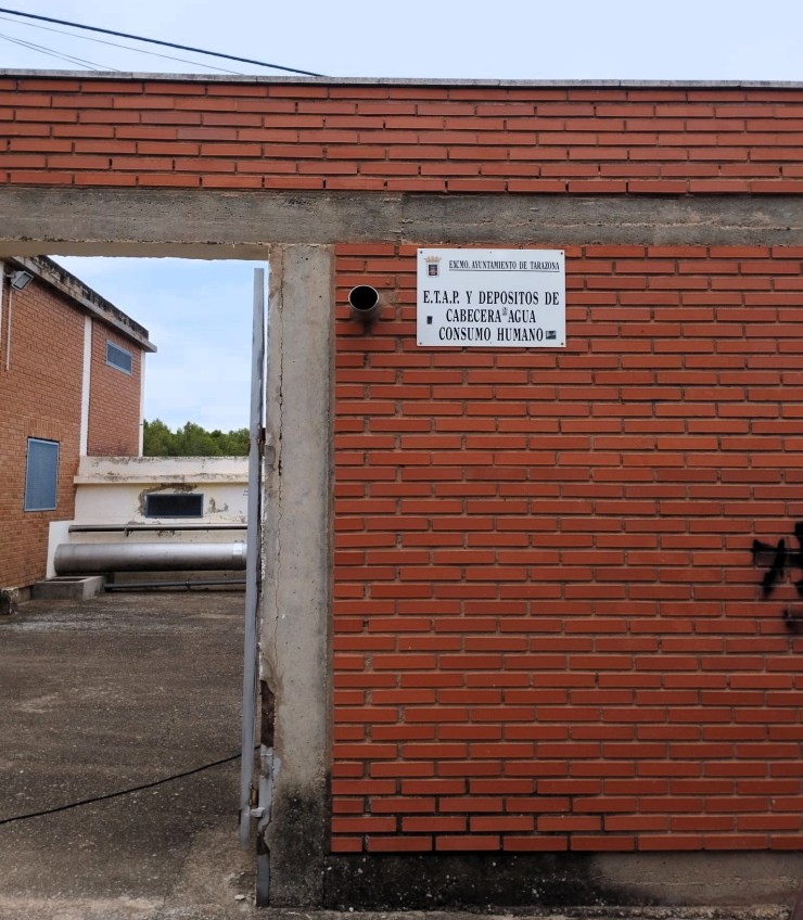 Estación de Tratamiento de Agua Potable de Tarazona. / Ayuntamiento de Tarazona