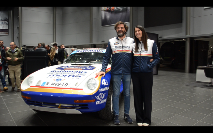 La zaragozana Lidia Ruba repetirá en el Dakar Classic como copiloto del mítico Porsche 959