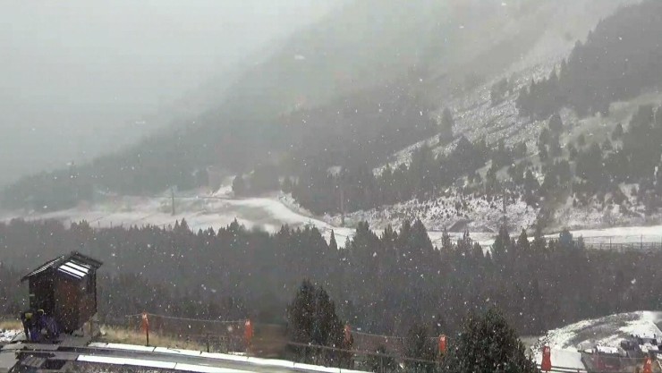 Se esperan fuertes vientos y temperaturas muy bajas en el Pirineo hasa el lunes.