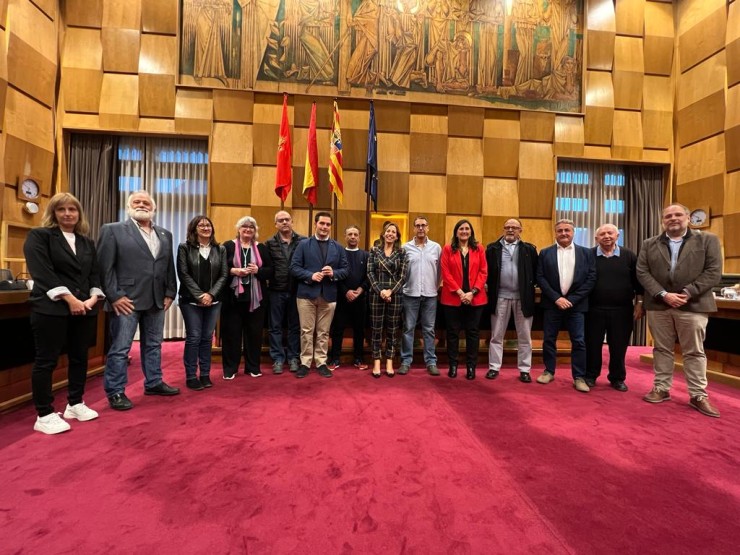 Consejo de Alcaldes de Barrio reunido este jueves. / Ayuntamiento de Zaragoza