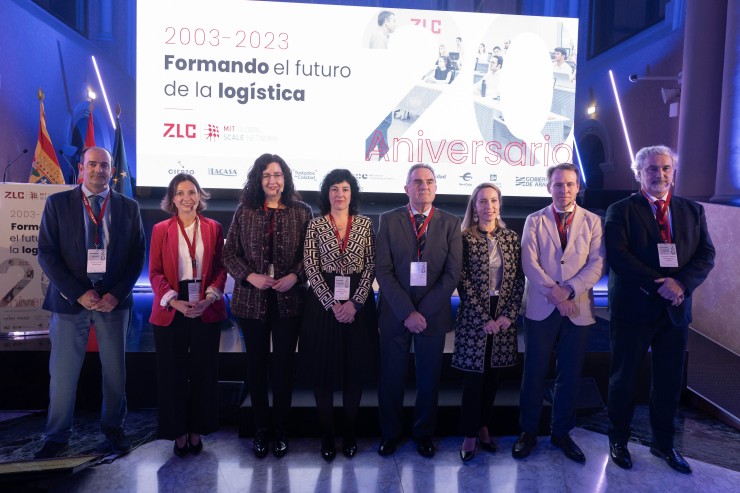 Ponentes de la mesa redonda en el acto de 20 aniversario de ZLC. / Gobierno de Aragón