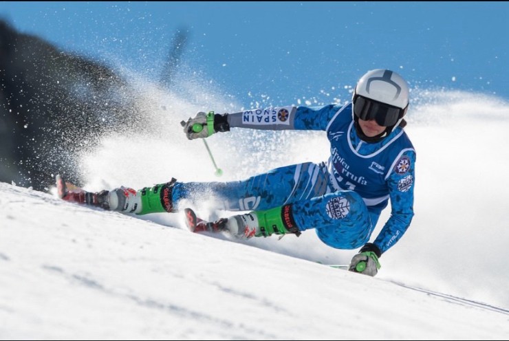 María Abad competirá en la modalidad de esquí alpino. Foto: FADI
