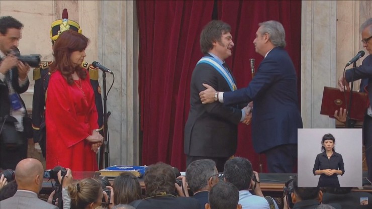 Javier Milei jura el cargo de presidente de Argentina