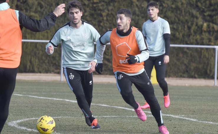 La SD Huesca busca esta tarde una nueva victoria que le permita salir de la zona baja. Foto: SD Huesca