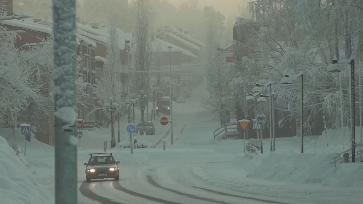 En el norte de Suecia, en Naimakka (Laponia), se registraron -43,8 grados./ REUTERS.