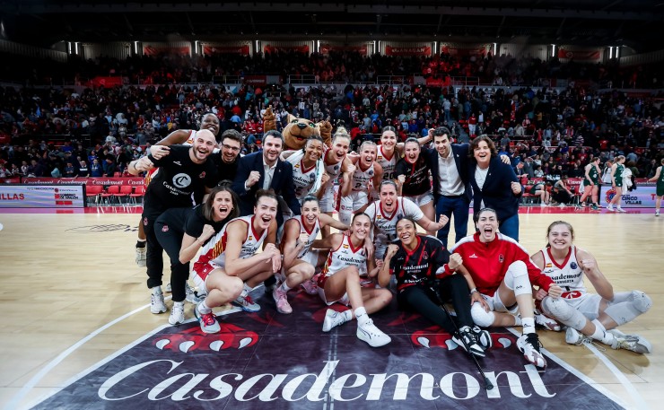 El Casademont Zaragoza femenino quiere vivir otra noche histórica en la Euroliga. Foto: Basket Zaragoza