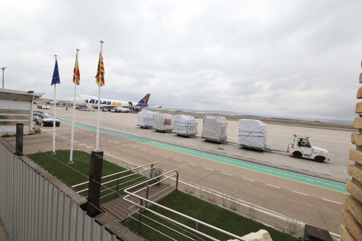 Imagen de archivo del aeropuerto de Zaragoza. / Europa Press