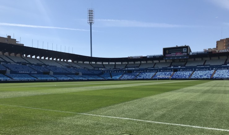 El estadio de La Romareda acogerá el 18 de mayo la final de la Copa de la Reina.
