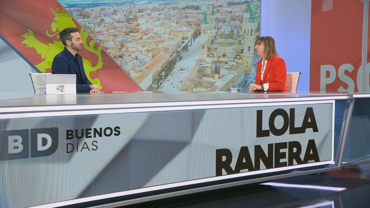 Entrevista a Lola Ranera, portavoz del PSOE en el Ayuntamiento de Zaragoza.