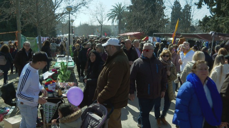 El parque Tío Jorge de Zaragoza se llenará con peñas, colectivos y distintos actos durante este martes.