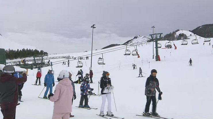 La nieve caída en los últimos días ha aumentado los espesores y ha ampliado los dominios esquiables.