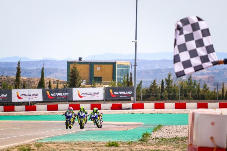 MotorLand acogió la cita inaugural de la Copa de España de Minivelocidad. Foto: MotorLand Aragón