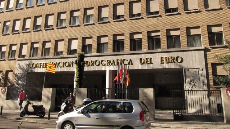 Sede de la Confederación Hidrográfica del Ebro (CHE). / Europa Press.