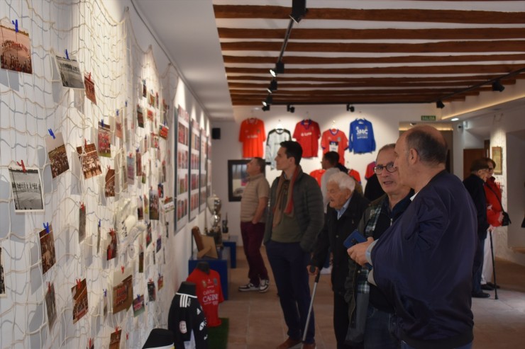 'Un paseo por la historia' se exhibe en el antiguo convento de San Joaquín de Tarazona. / Ayuntamiento de Tarazona