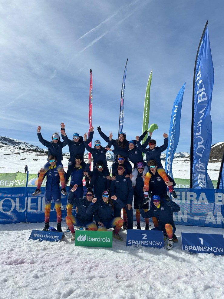 Los esquiadores aragoneses brillan en los campeonatos nacionales en edad escolar