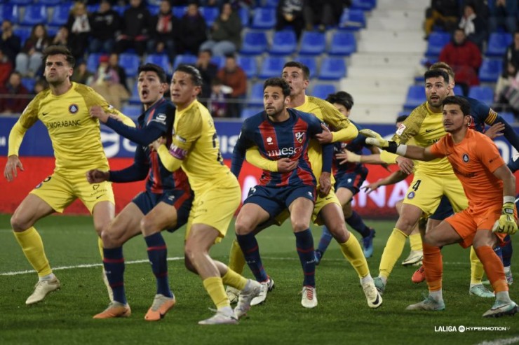 Lance del partido contra el FC Andorra. Foto: LaLiga