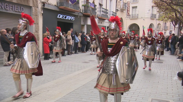 Procesión de los Romanos en Huesca.