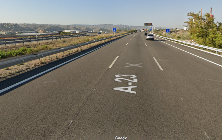 Zona donde se ha producido el accidente. / Google Maps