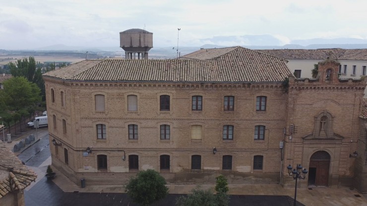 Edificio del antiguo Seminario de Huesca. / Archivo