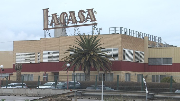 Instalaciones del grupo Lacasa en Utebo (Zaragoza).