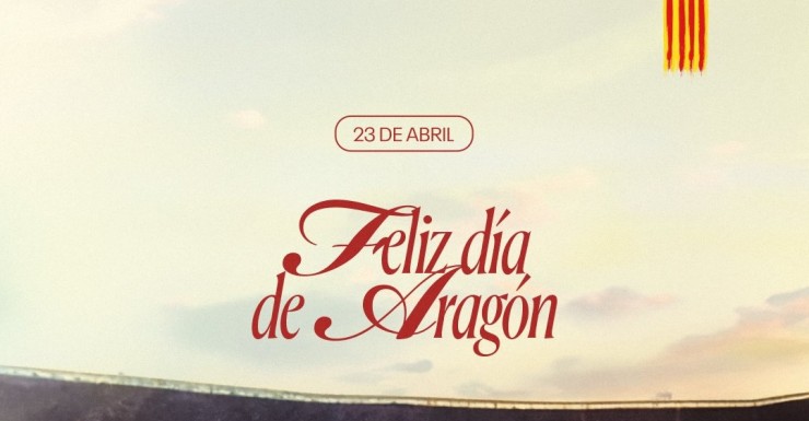 Los clubes aragoneses han celebrado el Día de Aragón. Foto: Real Zaragoza