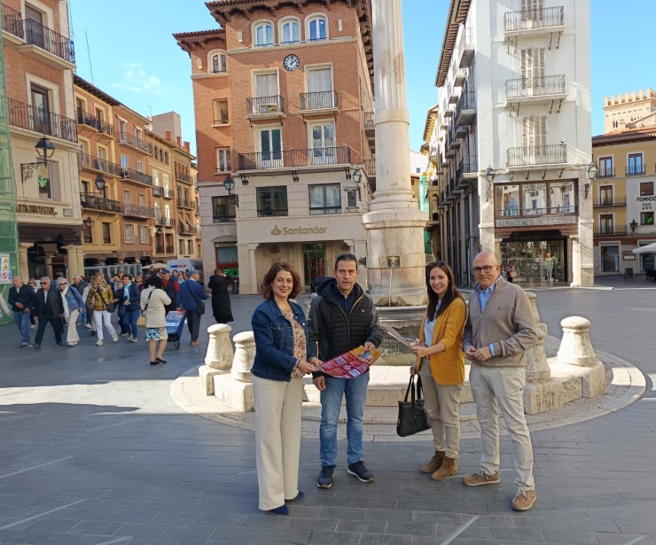 Presentación de los actos festivos para celebrar el Día de San Jorge en Teruel. / Ayuntamiento de Teruel