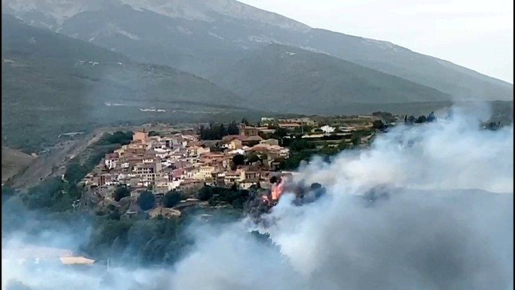 Se priorizará a las zonas afectadas por incendios forestales. / Fuente: Imagen de archivo incendio Moncayo
