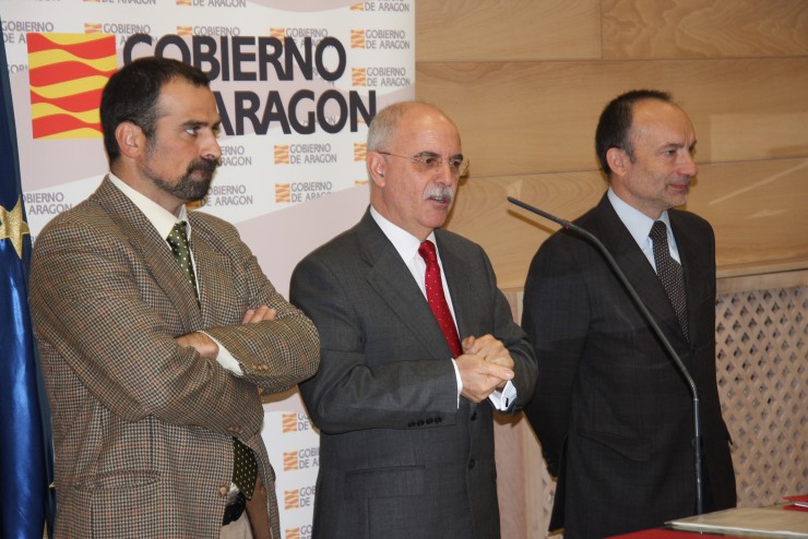 Pablo Martín-Retorillo, Alberto Larraz y Ramón Tejedor