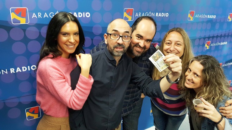 Sorteo de la Lotería Especial de Navidad en Aragón Radio