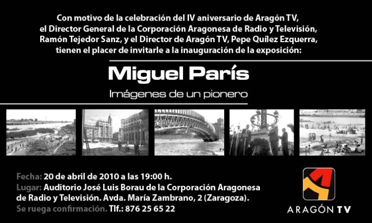 Invitación Miguel París