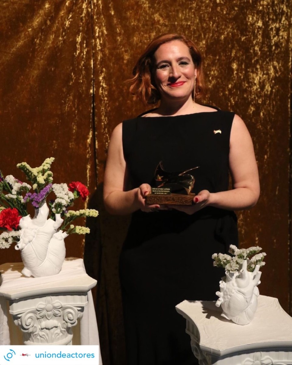 Imagen Silvia de Pé en los premios de la Unión de Actores y Actrices
