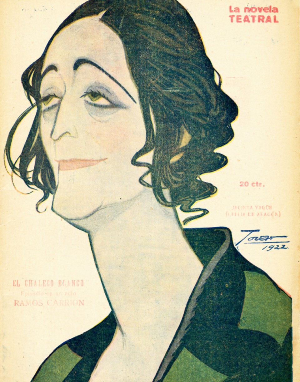 Imagen Cartel de La Novela Teatral de Jacinta Yagüe