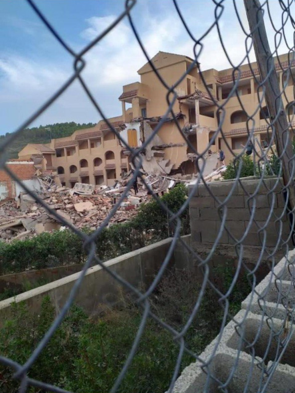 Imagen Edificio derrumbado en Peñíscola
