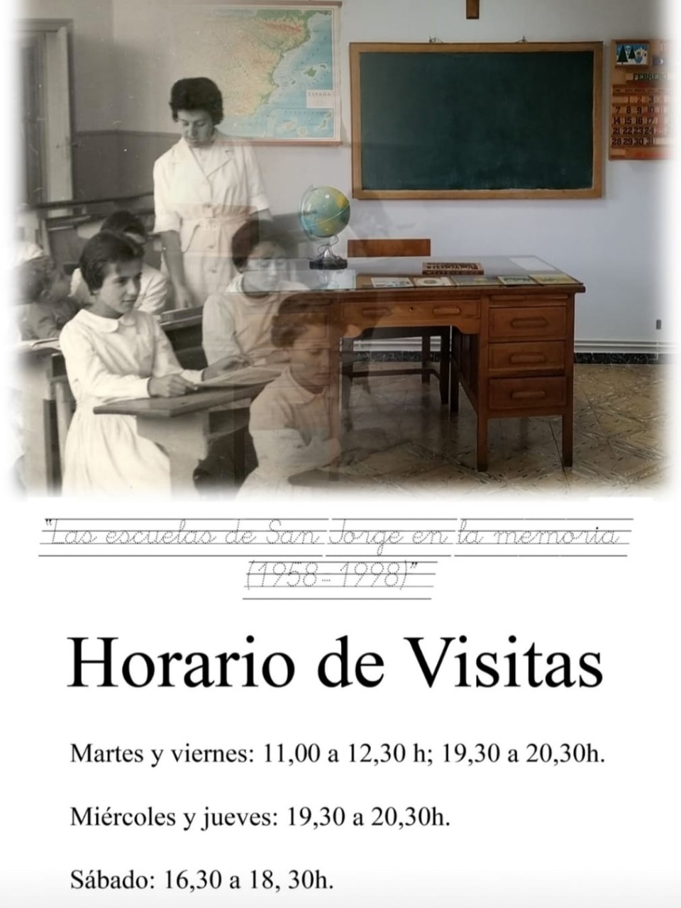 Imagen El cartel de la muestra. (Foto: José María Alagón)