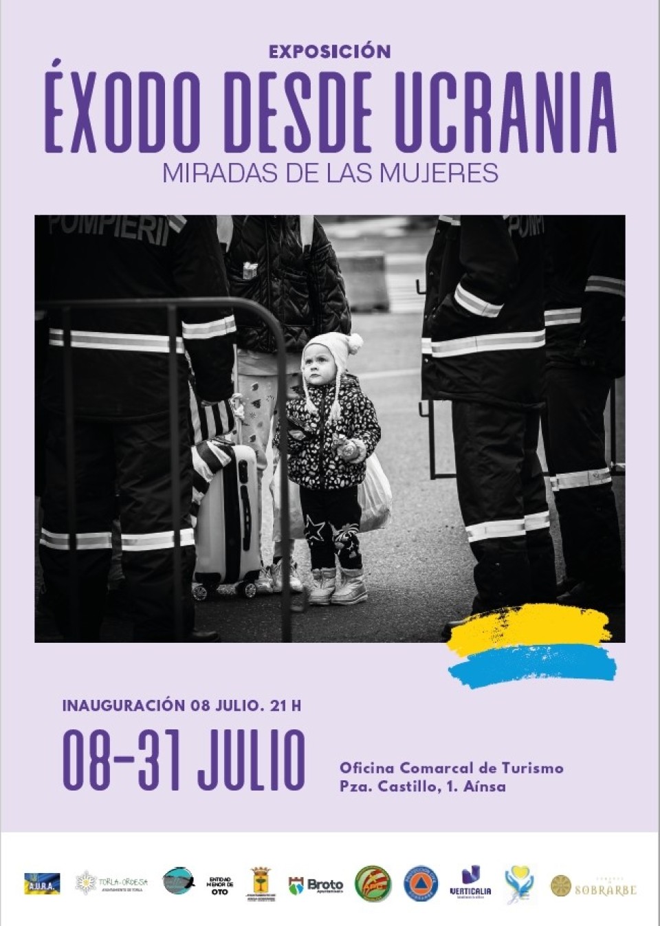 Imagen Ainsa acoge la exposición ‘Éxodo desde Ucrania. Miradas de las mujeres’