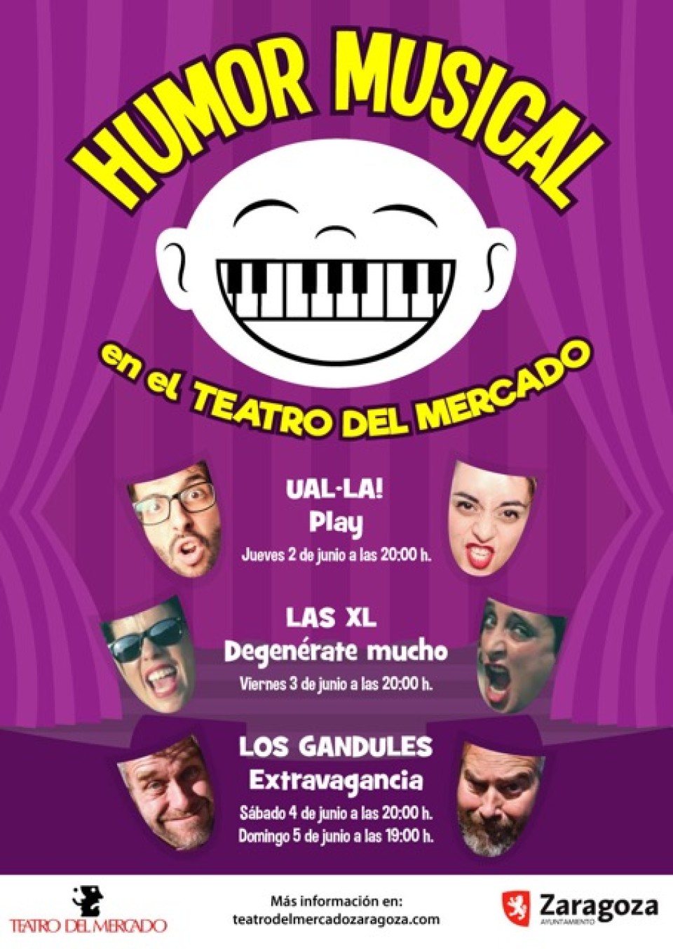 Imagen El Festival ‘Humor Musical’ en Zaragoza