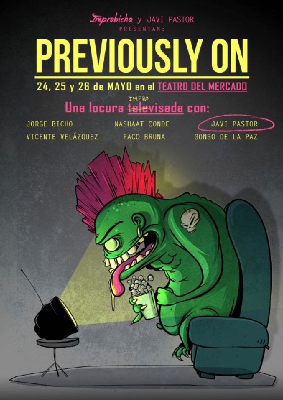 Imagen 'Previously on', cartel