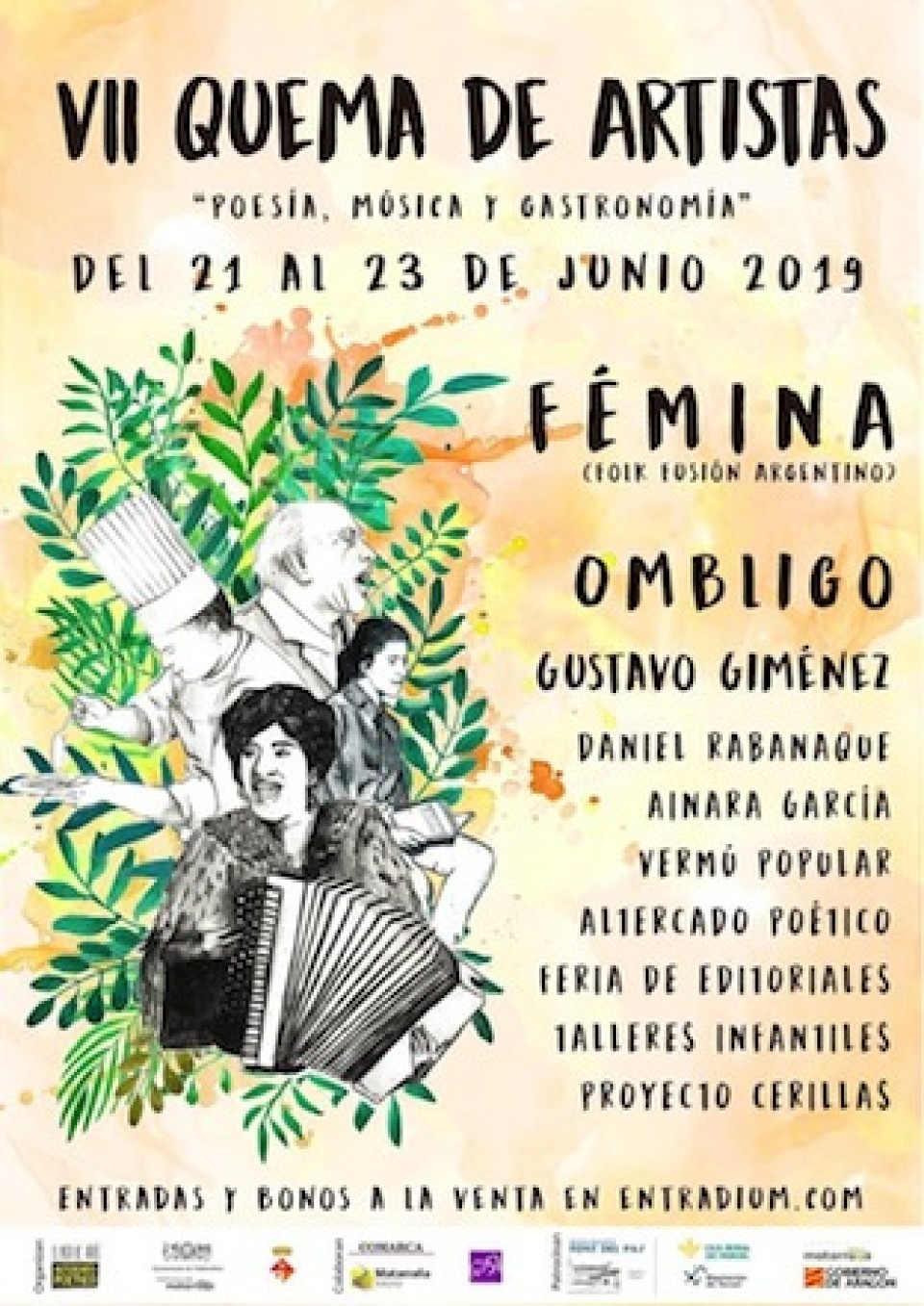 Imagen Cartel 'Quema de artistas' 2019